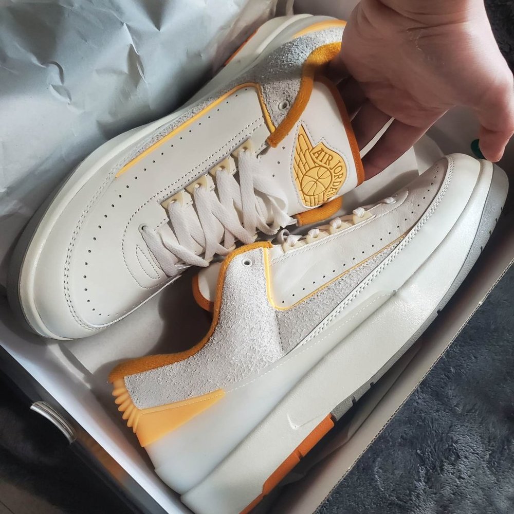 2023 Jordan 2 Retro Low Craft Sail 'Melon' Sz 14